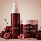 Duo Corps Cerise — Routine Complète Gommage & Chantilly