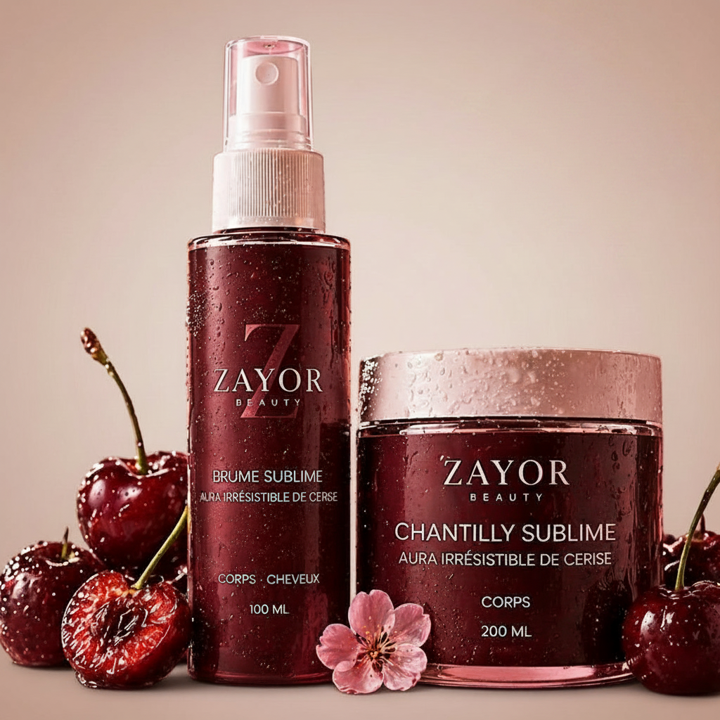 Duo Corps Cerise — Routine Complète Gommage & Chantilly
