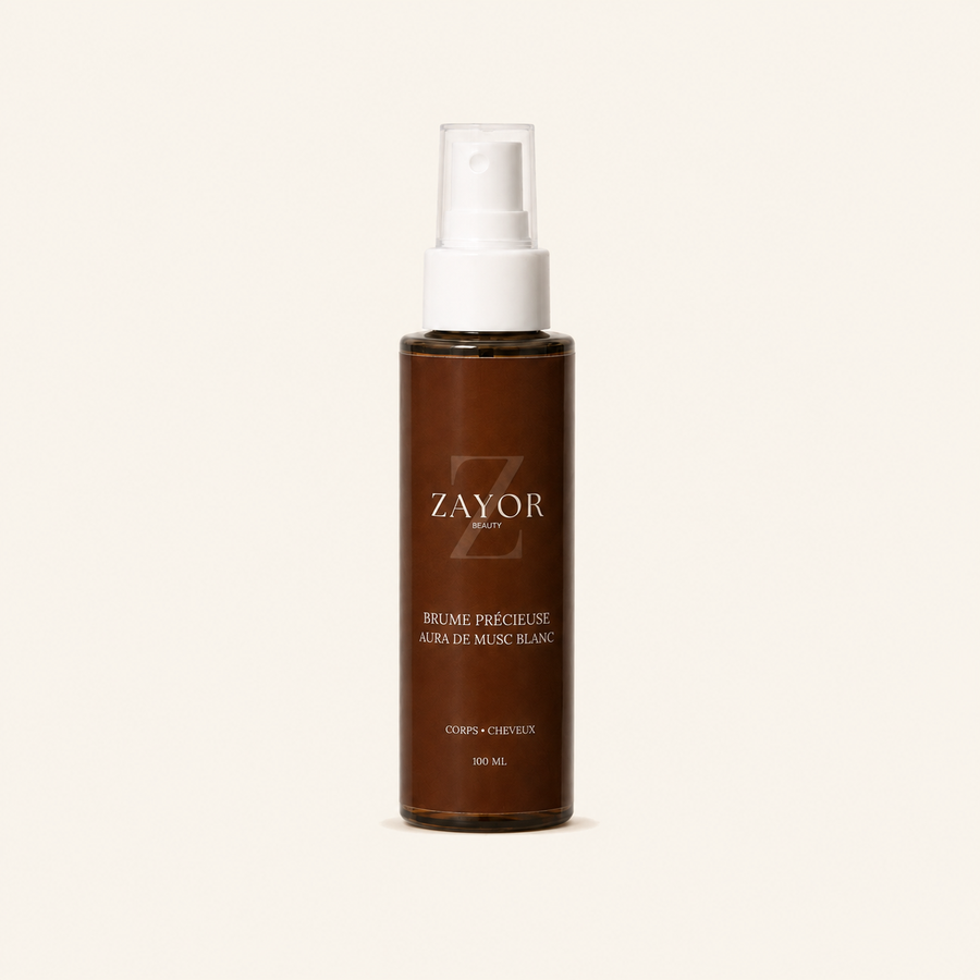 Brume Précieuse Aura de Musc Blanc 100 ml — Voile parfumée Corps & Cheveux, Sillage de Musc Blanc