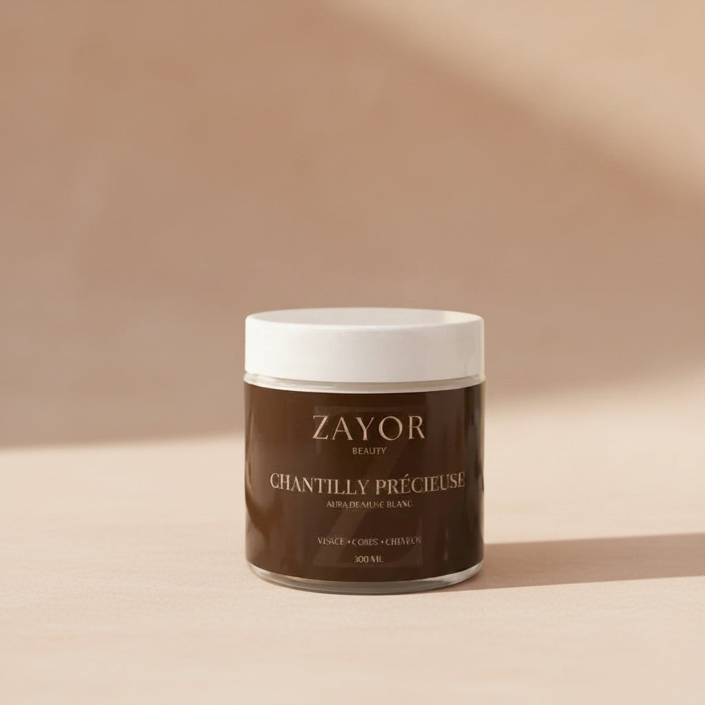 Chantilly Corps Musc Blanc — Crème Hydratante Soyeuse