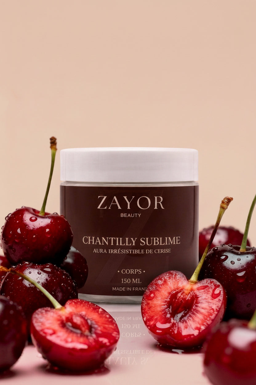 Chantilly Corps Cerise — Crème Hydratante Gourmande