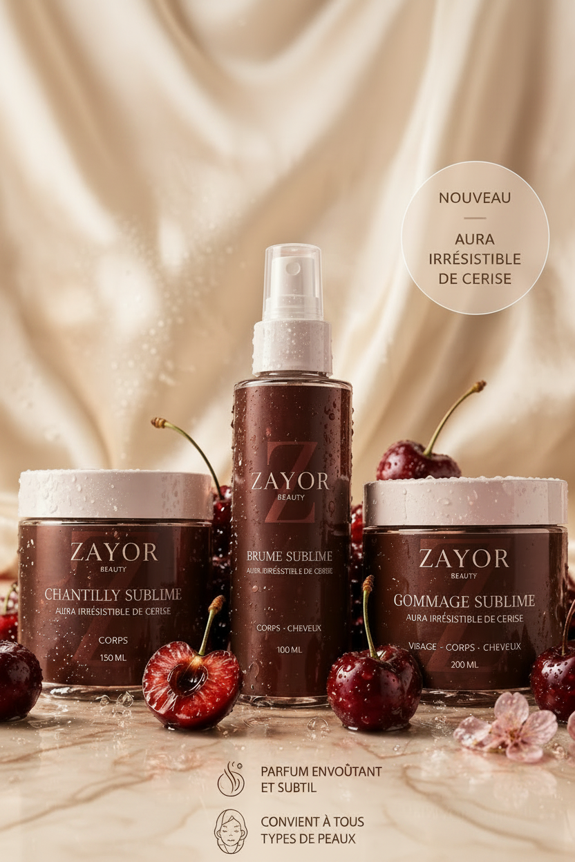 Gamme Corps Cerise — Routine Complète Irrésistible Girl