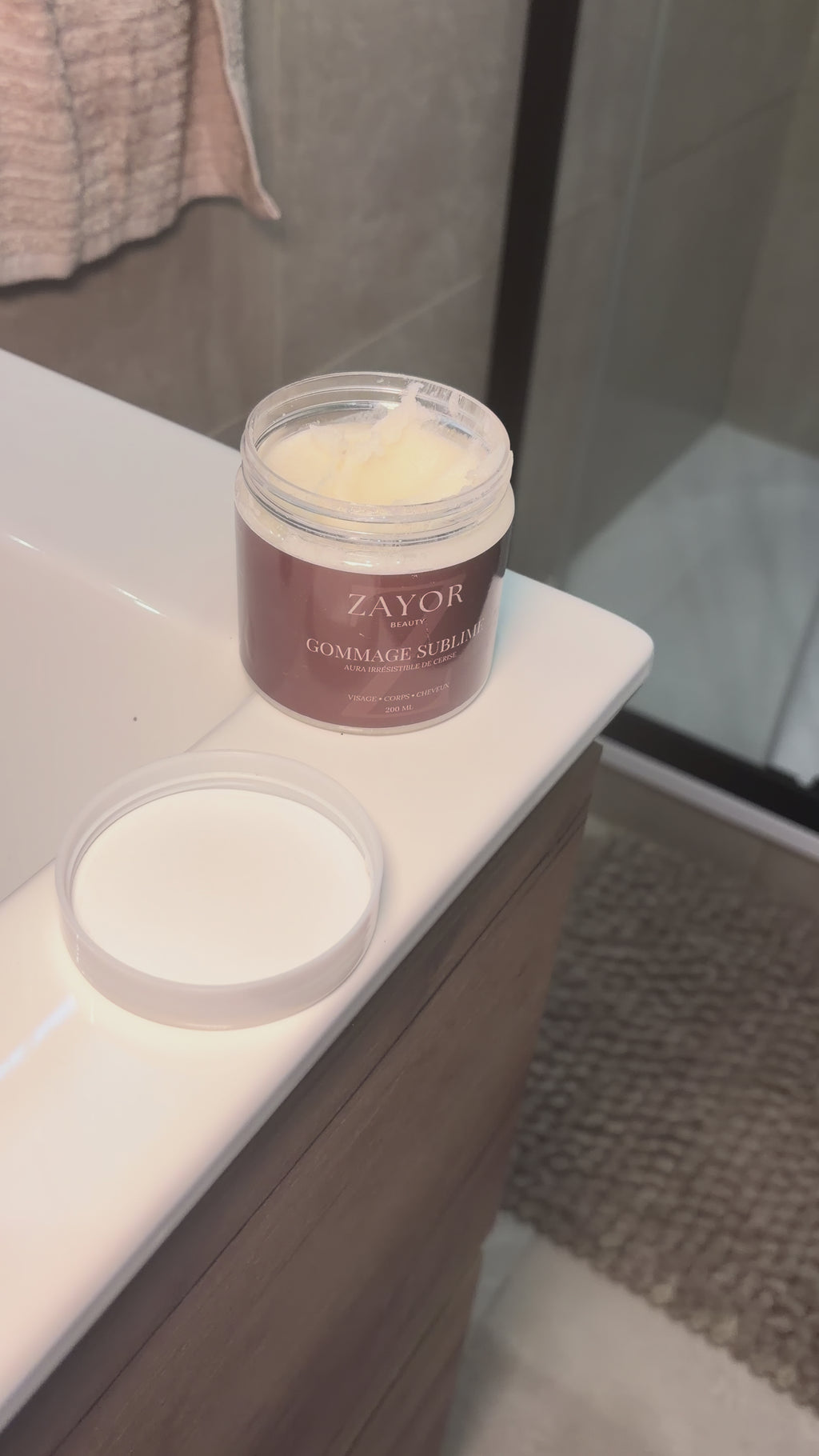 Duo Corps Cerise — Routine Complète Gommage & Chantilly